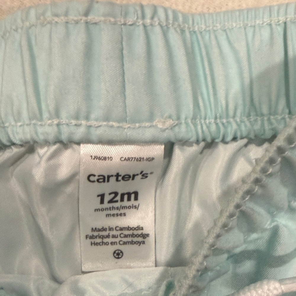Carter's Orange Rashguard Set 12m - Picture 3 of 5